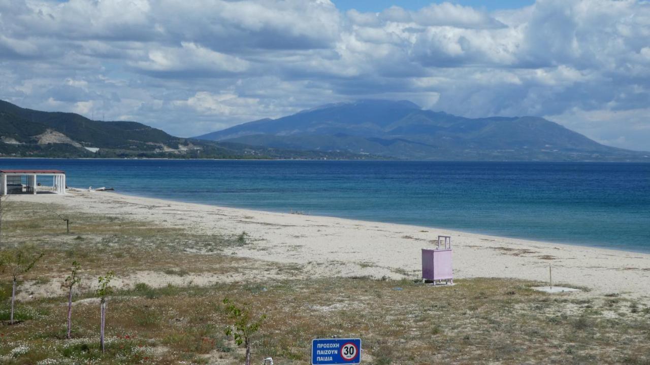 Greece Asprovalta Rooms Accomodation Apartment Hotel Petalo Eksteriør billede